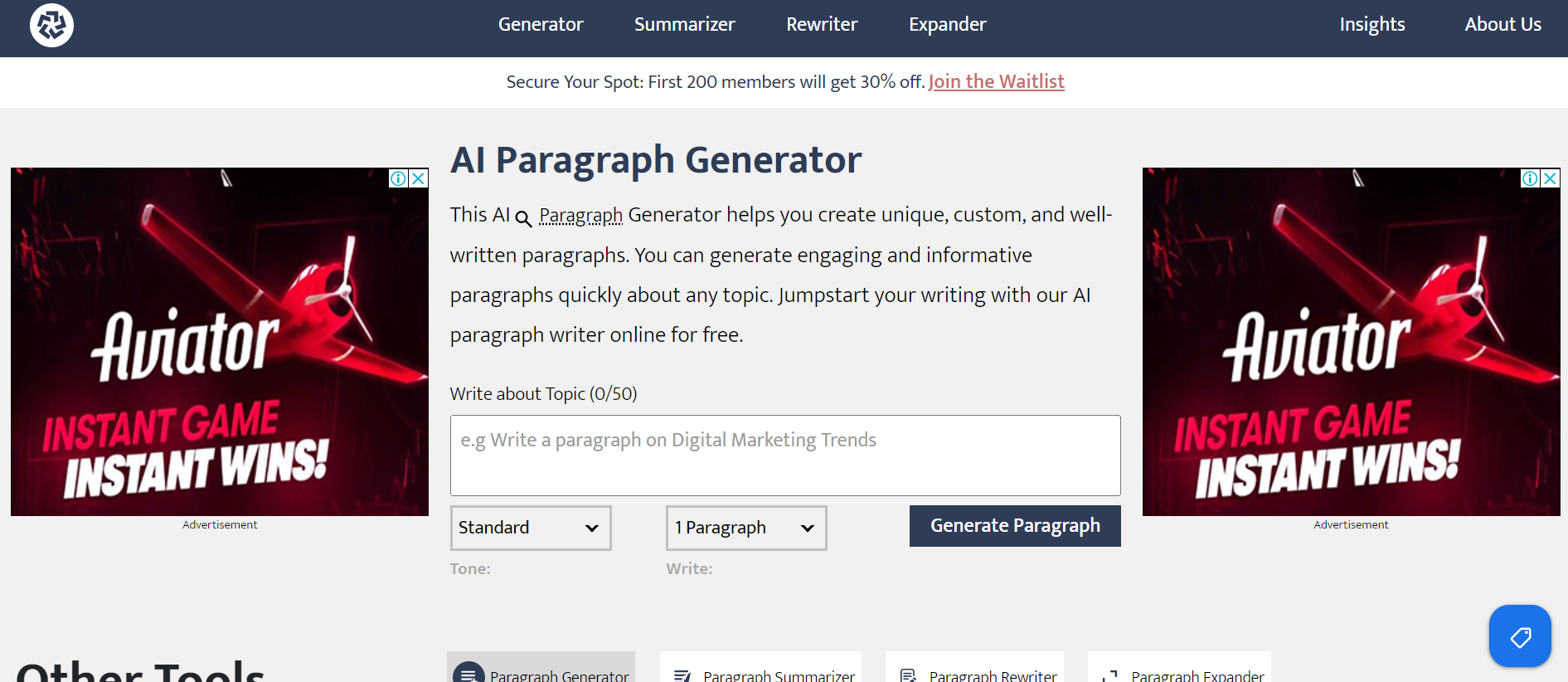 Paragraph Generator